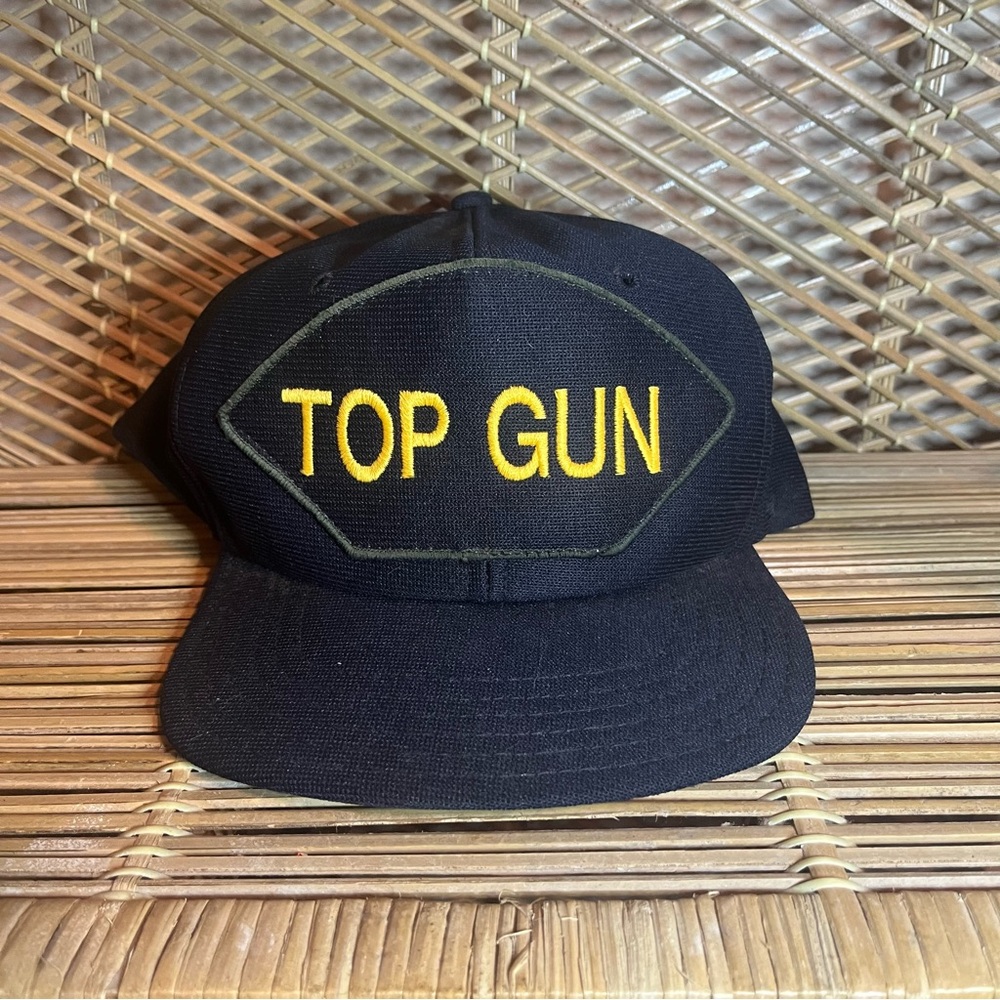 Vintage Top Gun Hat made in USA 1980s